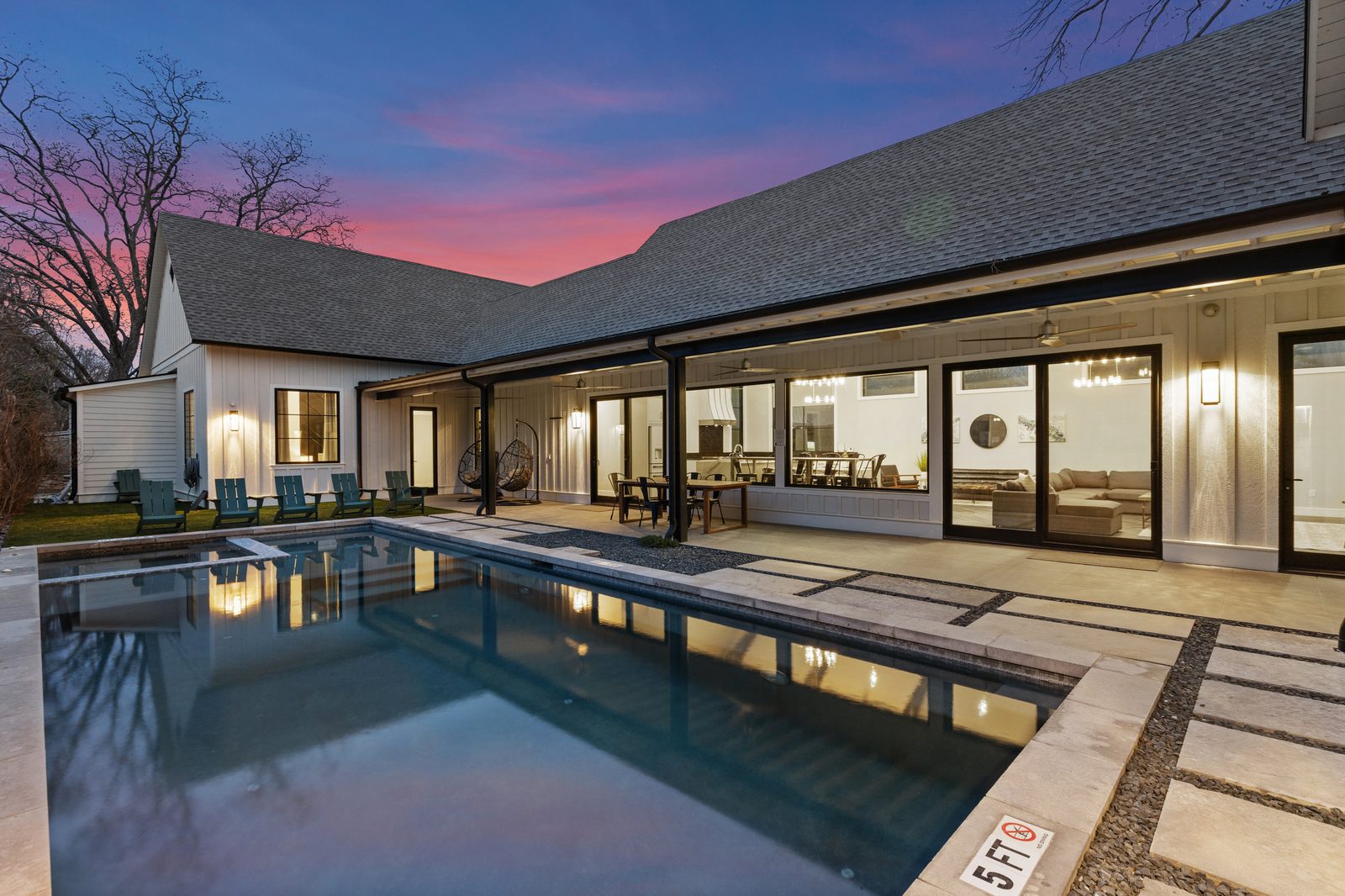 Soak up the sun or enjoy the Texas sunset.